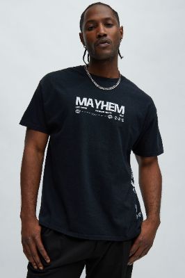 Mayhem 2087 Short Sleeve Tee - Black sold by Fashion Nova