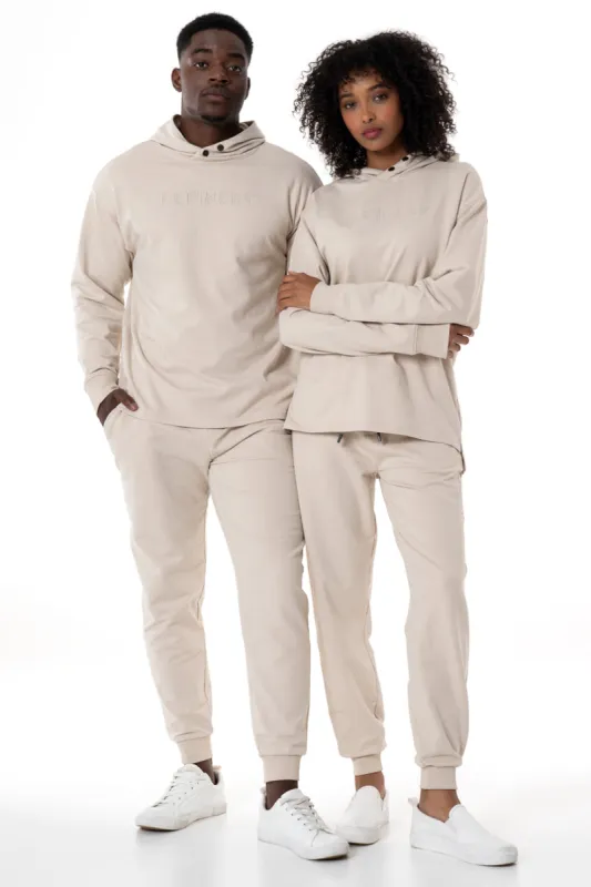 Unisex Track Pants _ 144098 _ Stone | Parallel