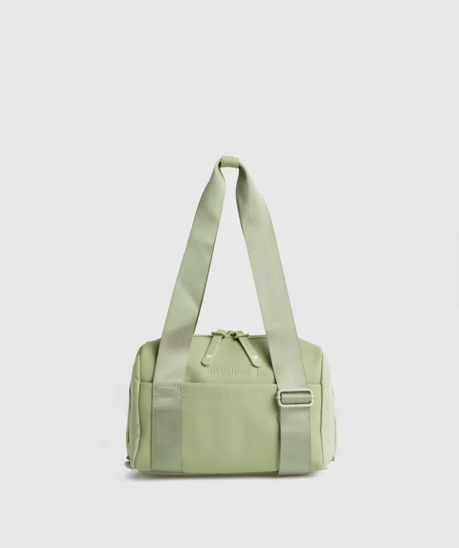 Gymshark Everyday Mini Gym Bag - Natural Sage Green sold by Gymshark