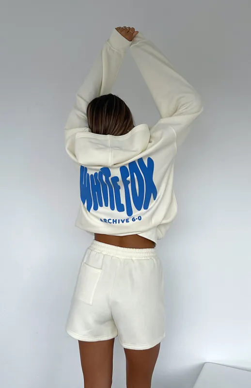 Archive 6.0 Oversized Hoodie Cream sold by White Fox Boutique