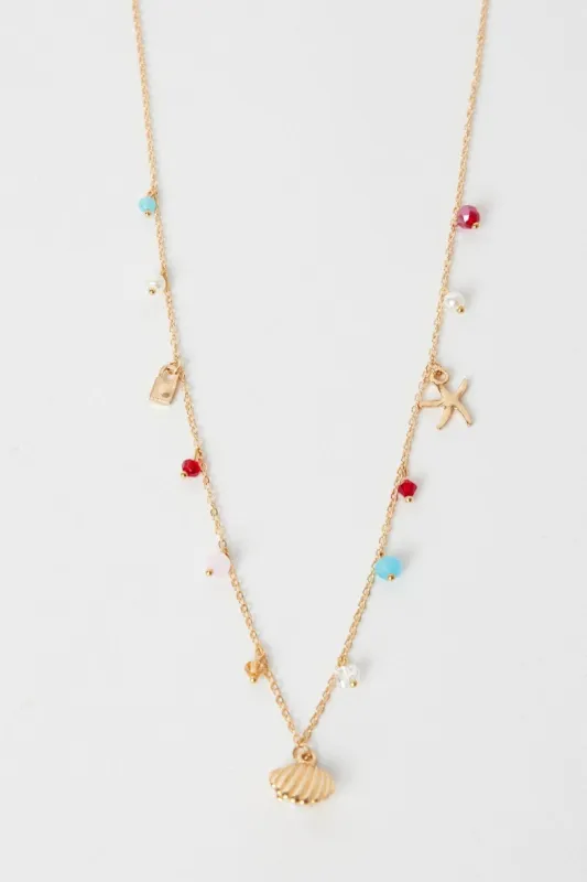 Multi Shell and Starfish Belly Chain sold by Ally Fashion