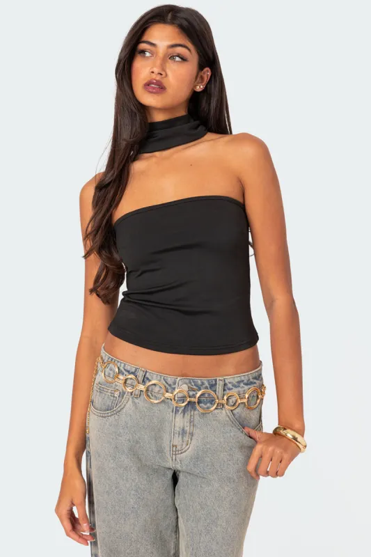 Alyssia Choker Top sold by Edikted