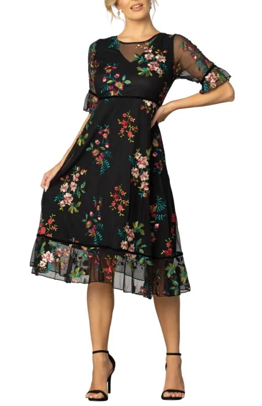 Wildflower Embroidered Dress sold by Dress Barn