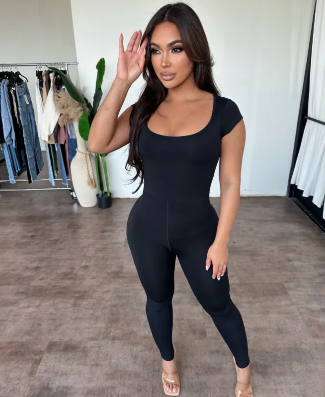 Amelia Jumpsuit (Black) sold by OOTDFash