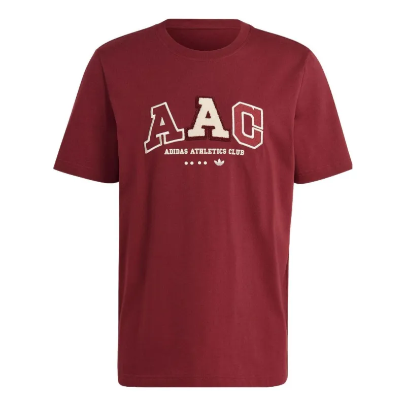 adidas originals RIFTA Metro AAC T-shirt 'Burgundy' IC8373 sold by KicksCrew