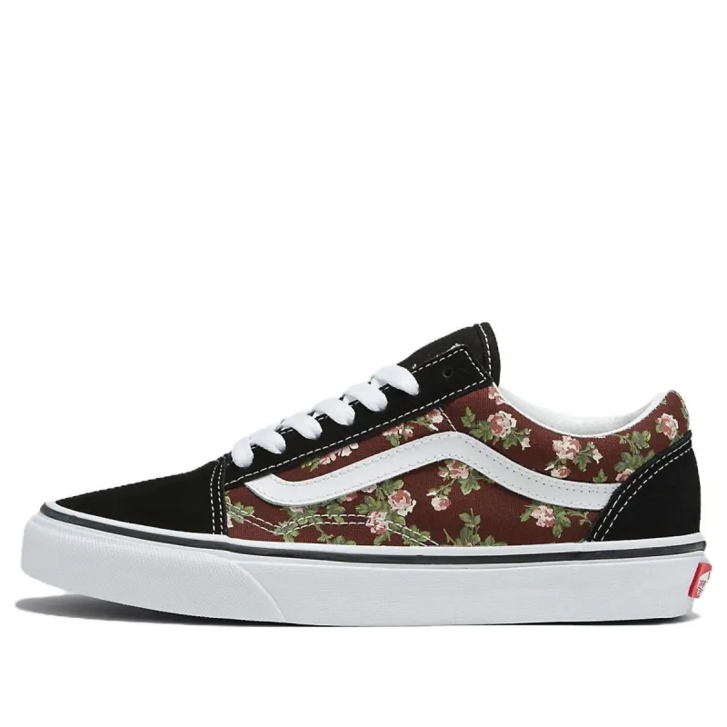 (WMNS) Vans Old Skool Wallflower Floral 'Black Brown' VN0007NT7YO sold by KicksCrew