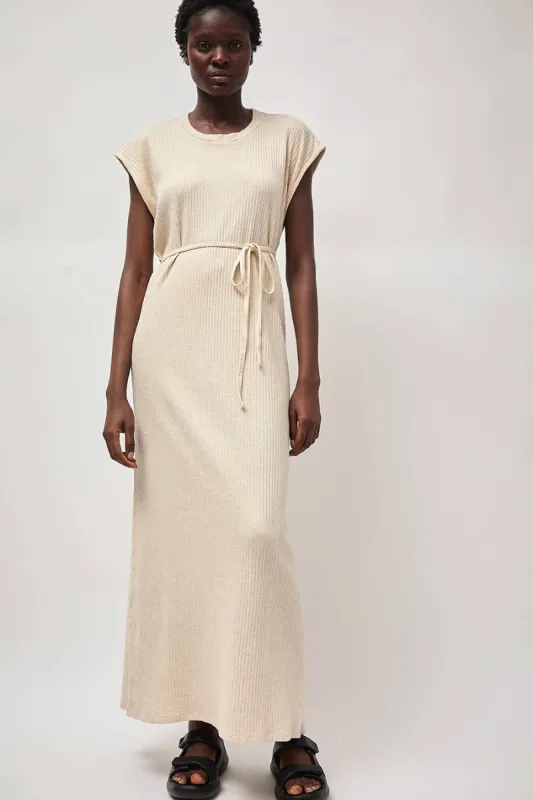 Baserange Shaw Sleeveless Dress in Undyed | Parallel