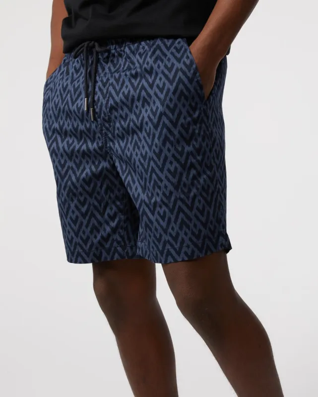 MENS HARDING ELASTIC WAIST SHORTS - B6R567T1CE sold by Psycho Bunny