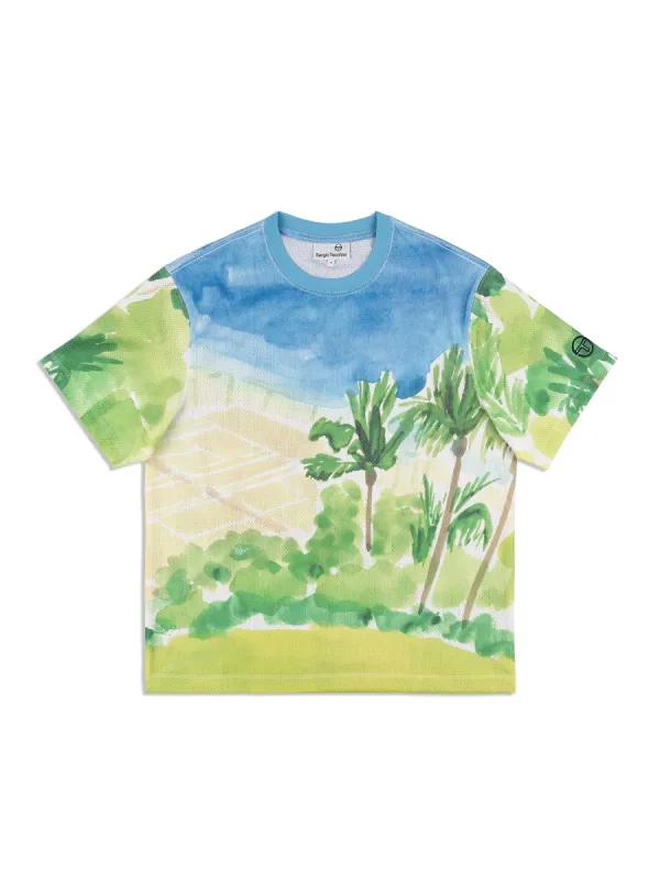 Spazio T-Shirt- Multi Print sold by Sergio Tacchini