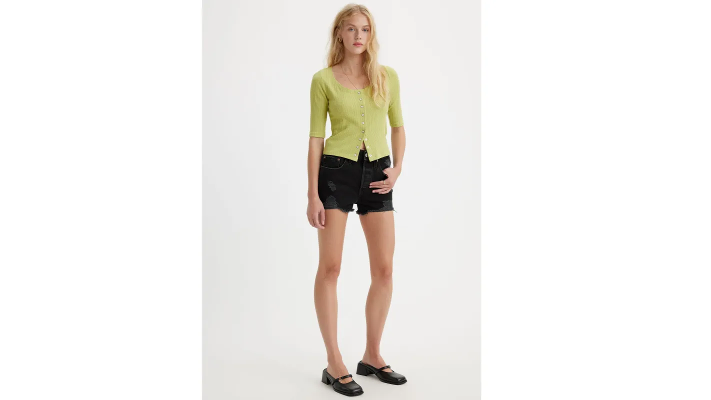 Levi's 501 Original Fit High Rise Women's Shorts 33 sold by Levi's