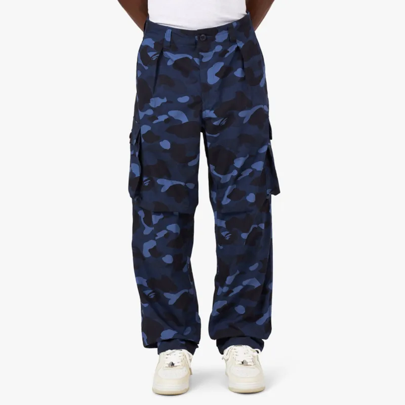 BAPE Camo Six Pocket Pants  / Navy sold by Livestock