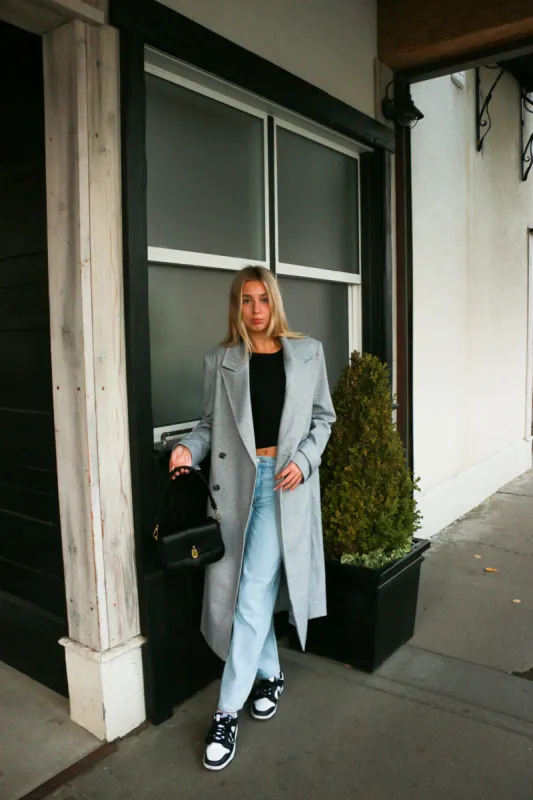 Prince Coat | Grey sold by Bella Chic