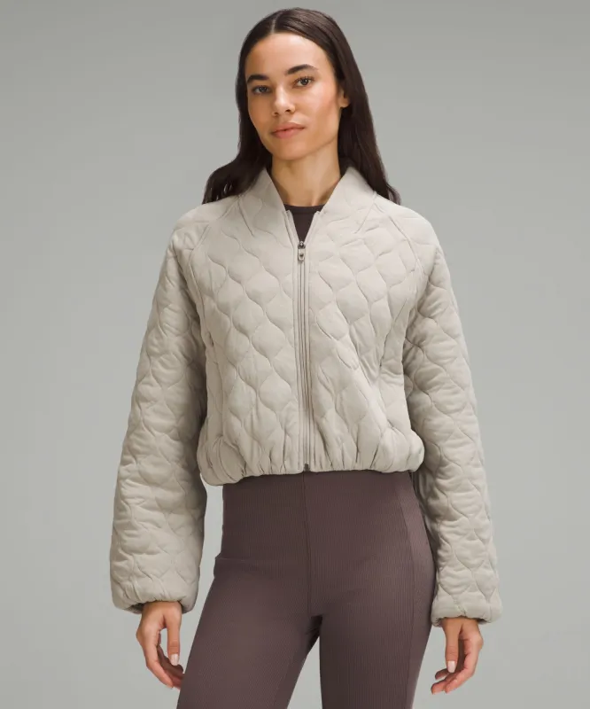 Quilted Bomber Jacket sold by Lululemon