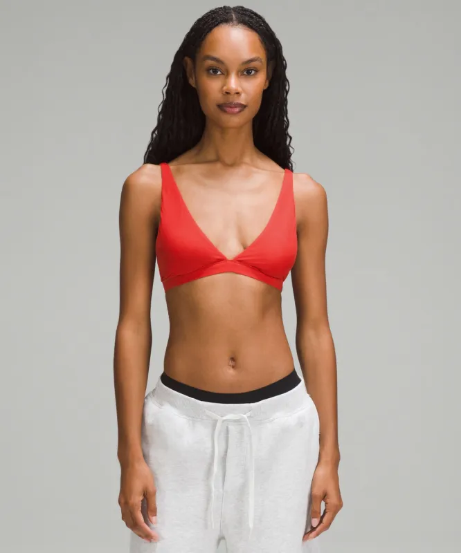 Wundermost Ultra-Soft Nulu Triangle Bralette A–D Cups sold by Lululemon