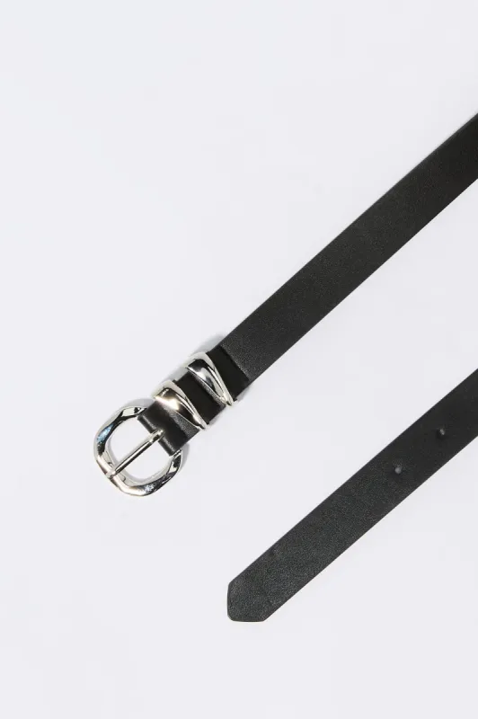 Studded Faux Leather Belt sold by Charlotte Russe
