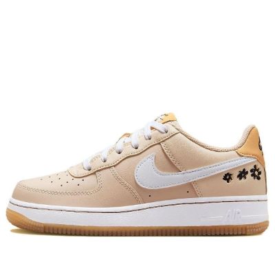 (GS) Nike Air Force 1 SE 'Yellow Gum Floral' FZ1615-100 sold by KicksCrew