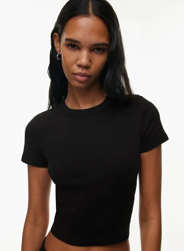 besthug™ little ribbed t-shirt sold by Aritzia