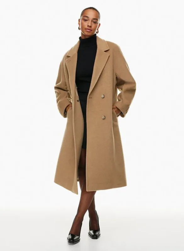 the slouch™ coat sold by Aritzia