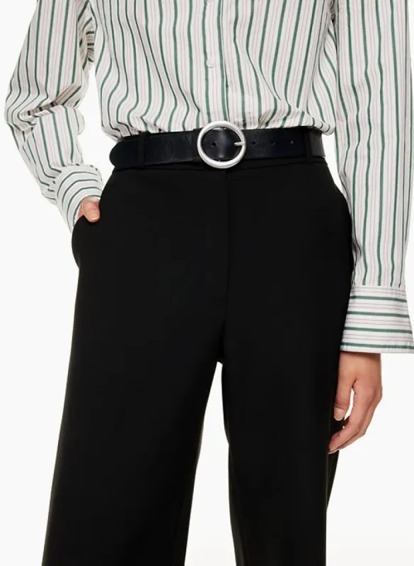 classic leather belt sold by Aritzia