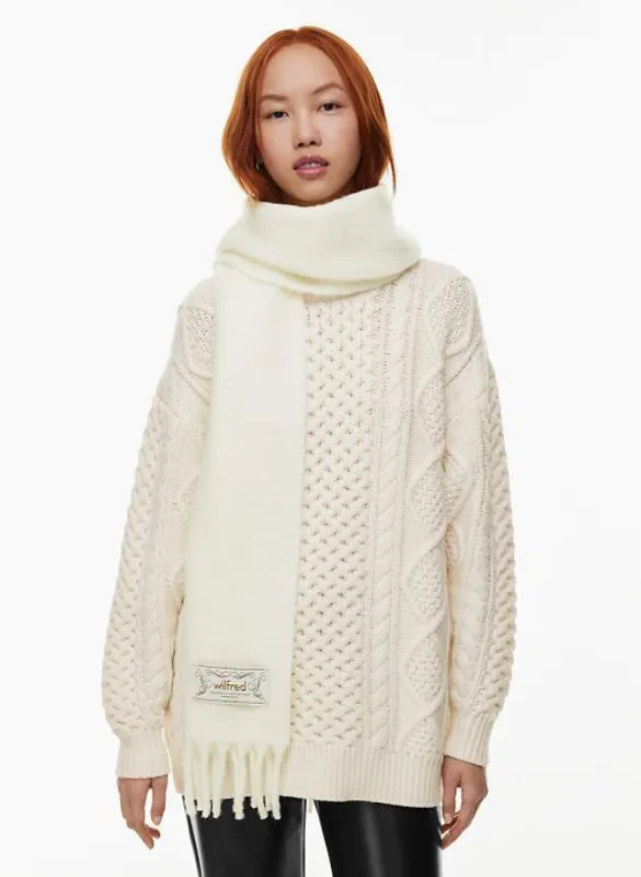 geneva scarf sold by Aritzia