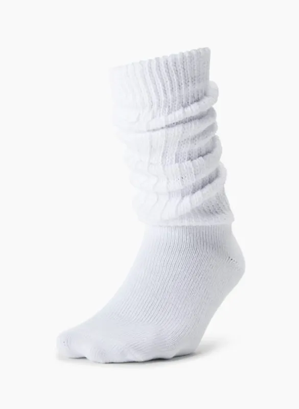 scrunch crew sock sold by Aritzia