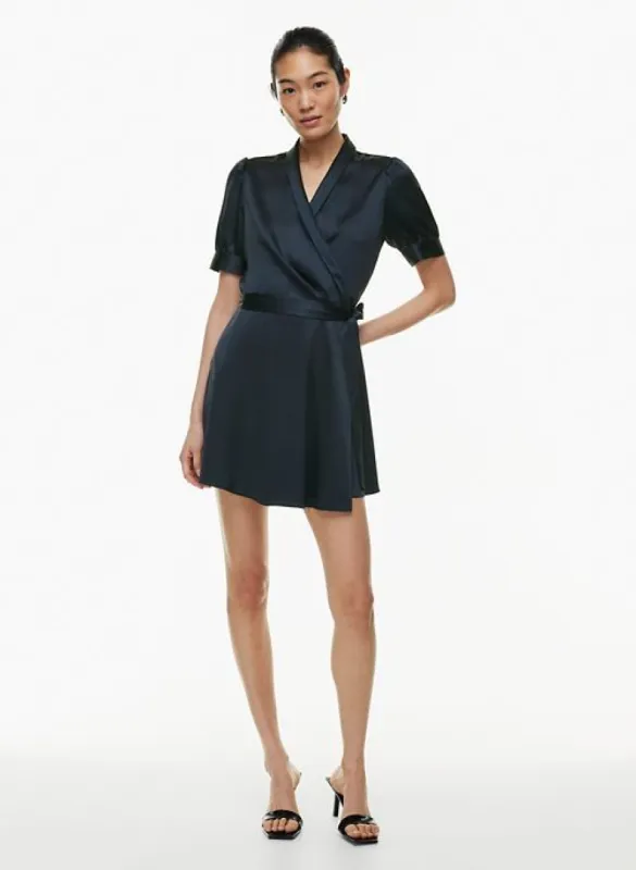 hyde satin mini dress sold by Aritzia