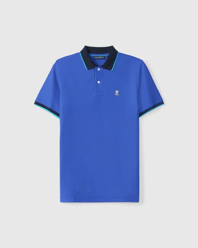 MENS TROY PIQUE POLO - B6K144B200 sold by Psycho Bunny