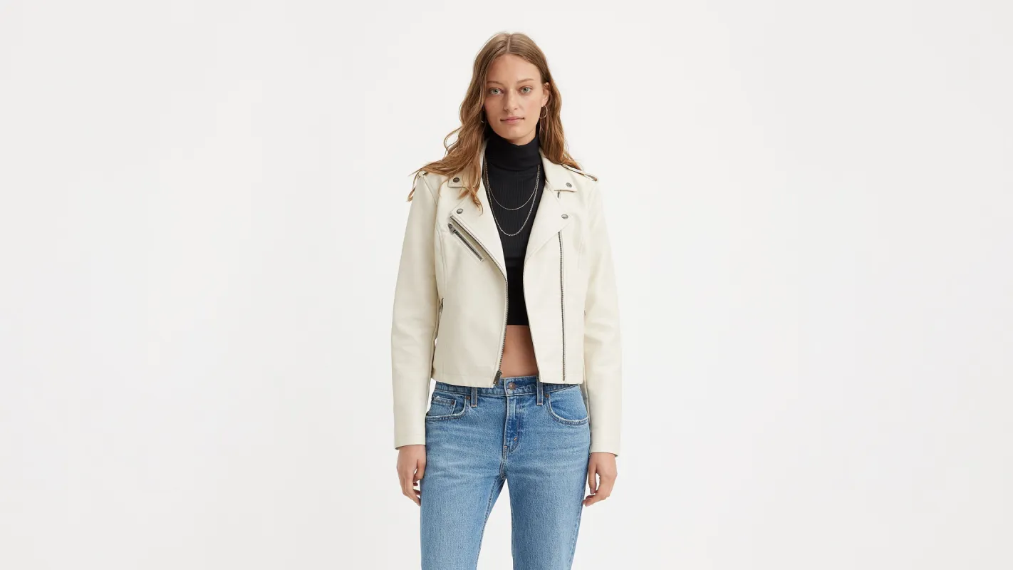 Faux Leather Moto Jacket sold by Levi's