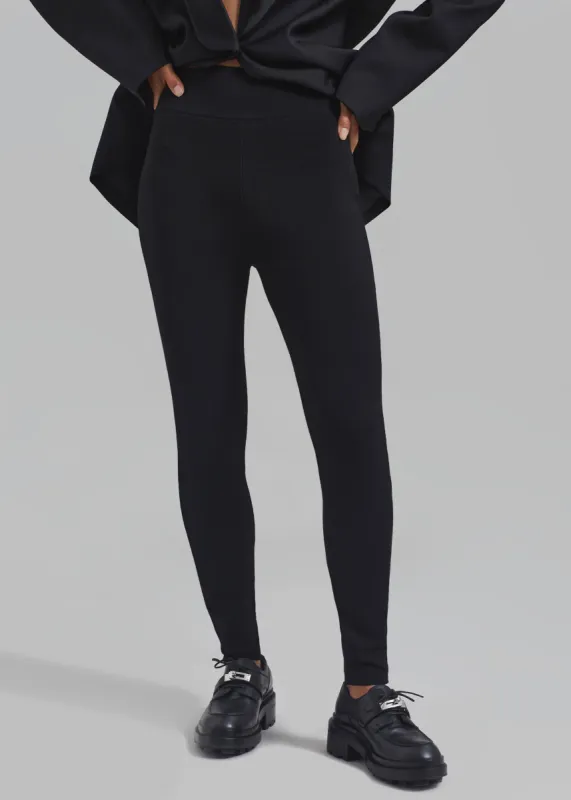 Cara Knit Leggings - Black sold by Frankie Shop