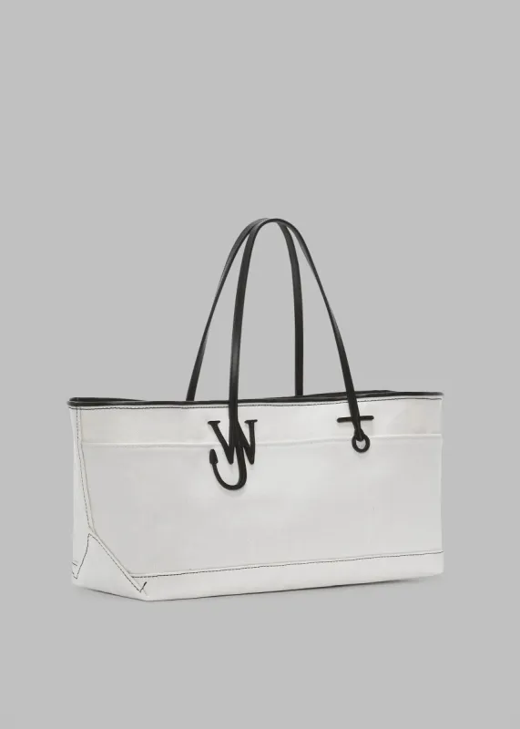 【送料&関税込】J.W. Anderson Cotton Blend Anchor Shopping B JW Anderson Anchor Stretch Tote - Natural/Black | Parallel