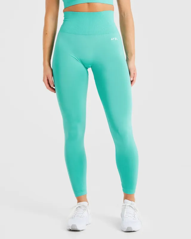 Empower Seamless Leggings - Jade Green sold by AYBL