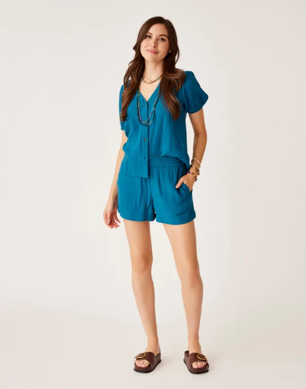 Keely Short: Azul sold by Carve Designs