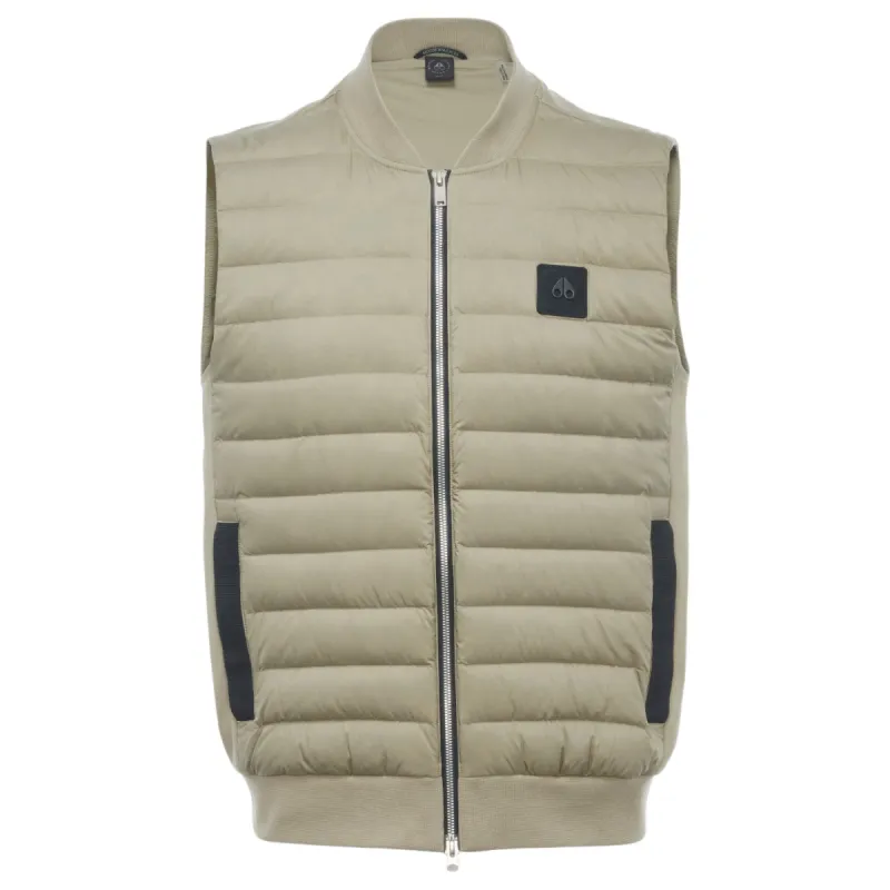 Moose Knuckles Air Down Explorer Puffer Vest  M14MV456-1404 Sage sold by J&Z Couture