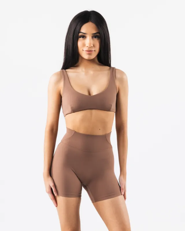 Aura Sculpt Bra - Oak sold by Alphalete
