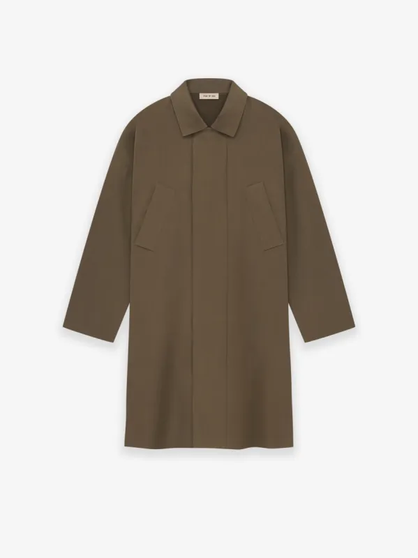 Wool Crepe 3/4 Length Trench sold by Fear of God