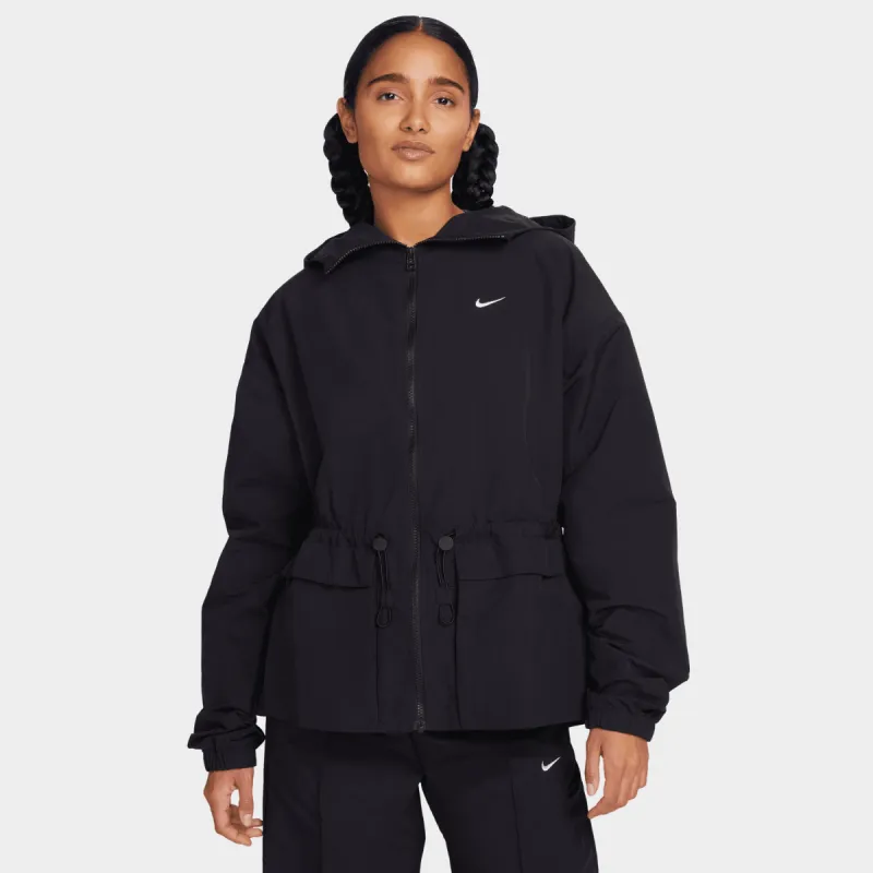 Nike Sportswear Women's Woven Jacket Black / White sold by JD Sports