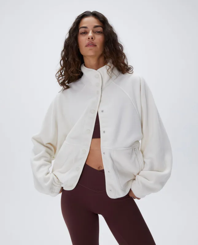 Polar Fleece - Marshmallow White sold by Adanola