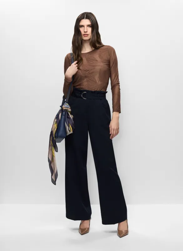Jacquard Top & Wide Leg Pants sold by Melanie Lyne