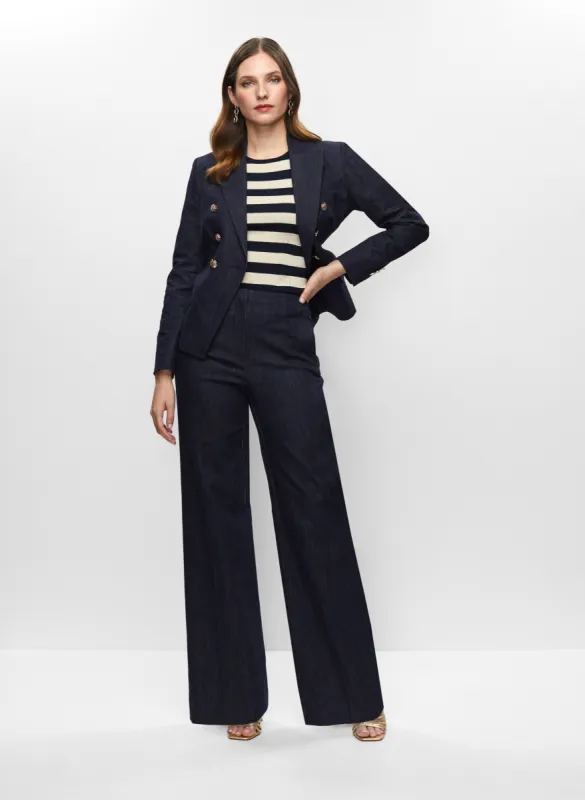 Denim Jacket & Wide Leg Pants sold by Melanie Lyne