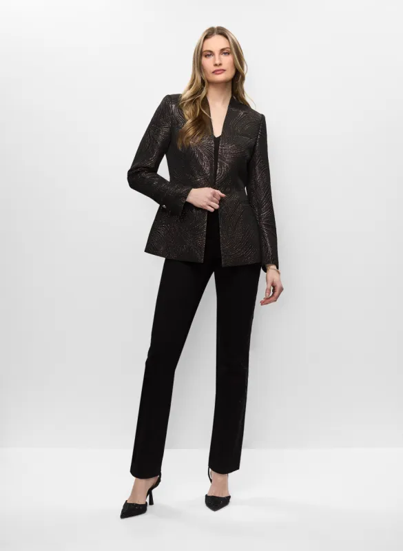 Metallic Blazer & Embroidered Jeans sold by Melanie Lyne