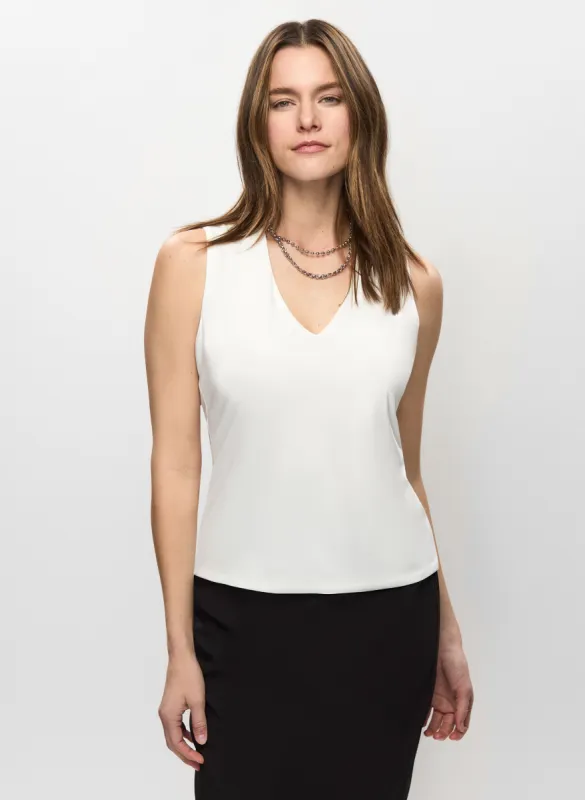 Sleeveless V-Neck Top sold by Melanie Lyne