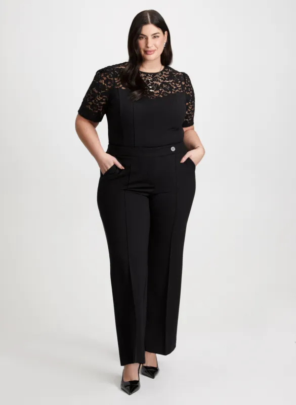 Corset Style Top & Wide Leg Pants sold by Laura