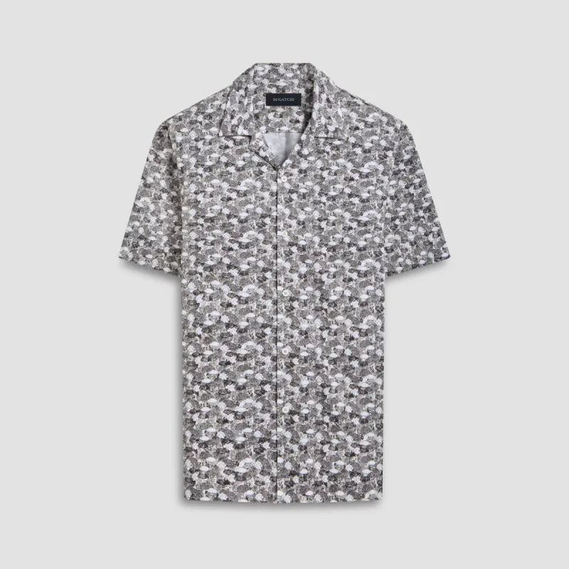 Cole Marine Life OoohCotton Camp Shirt sold by Bugatchi
