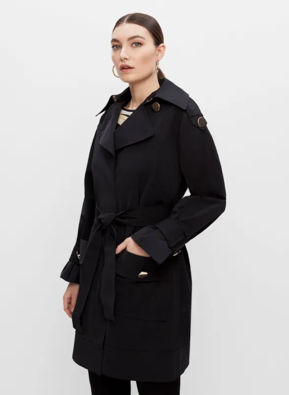 Button Detail Trench Coat sold by Melanie Lyne