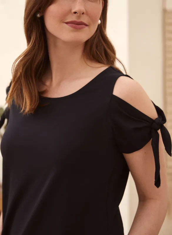 Tie Sleeve Top sold by Laura