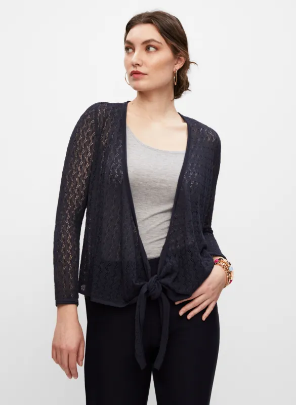 Open Front Knit Cardigan sold by Melanie Lyne