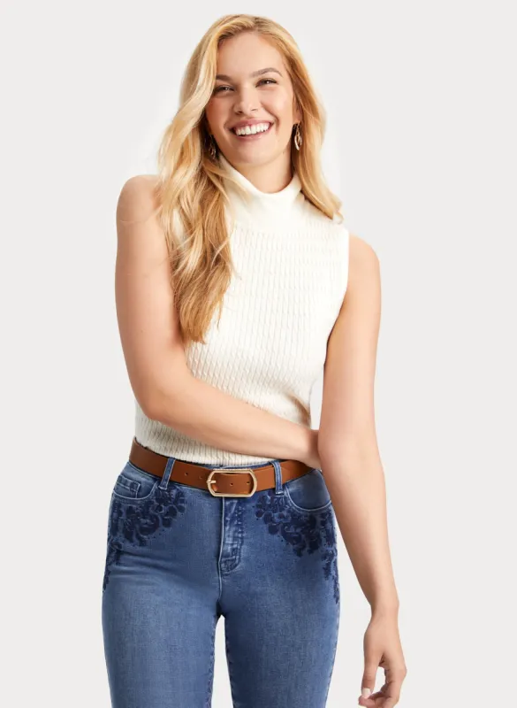 Sleeveless Turtleneck Sweater sold by Laura