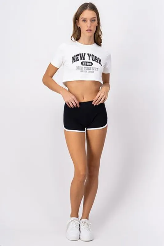 Shorts Cortos Lineas Contraste sold by Shasa
