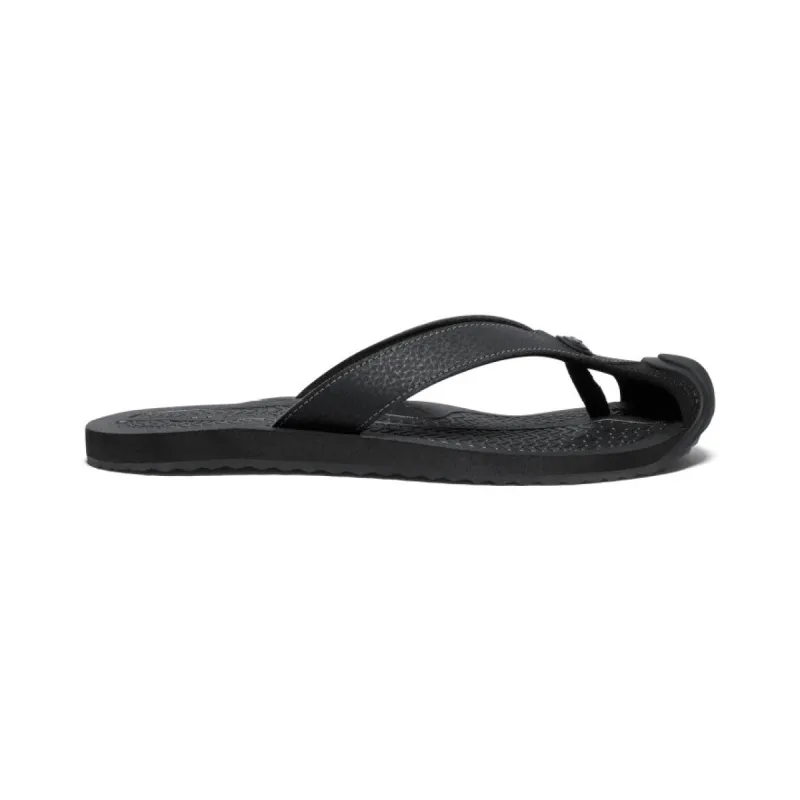 Women's Barbados Flip-Flop  |  Black/Steel Grey sold by Keen