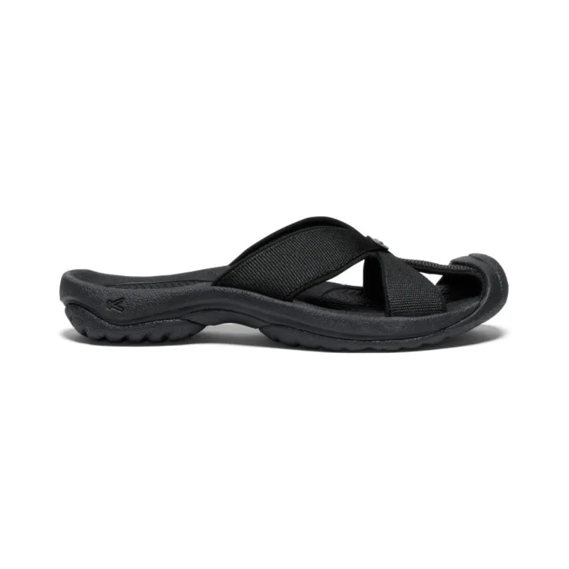Women's Bali Slide Sandal  |  Black/Steel Grey sold by Keen